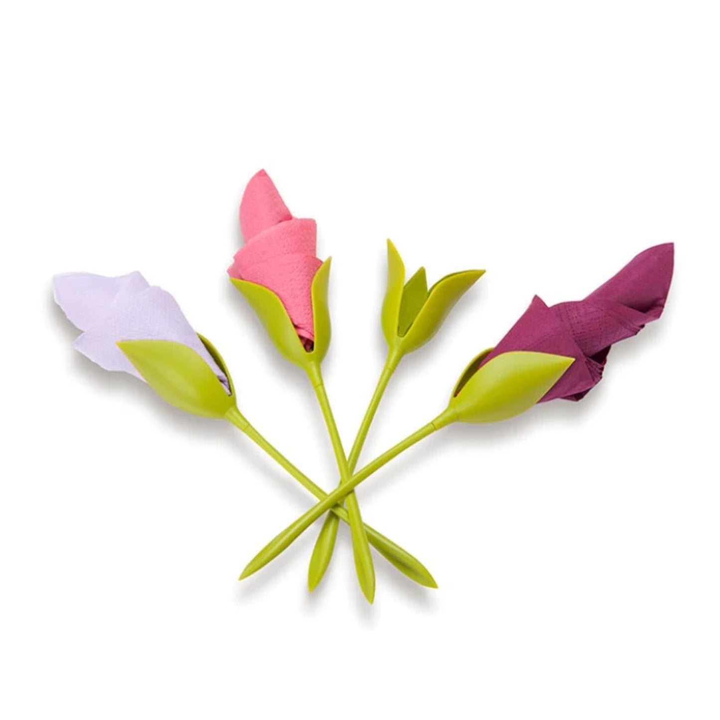 Bloom Napkin Holders for Tables - Set of 4