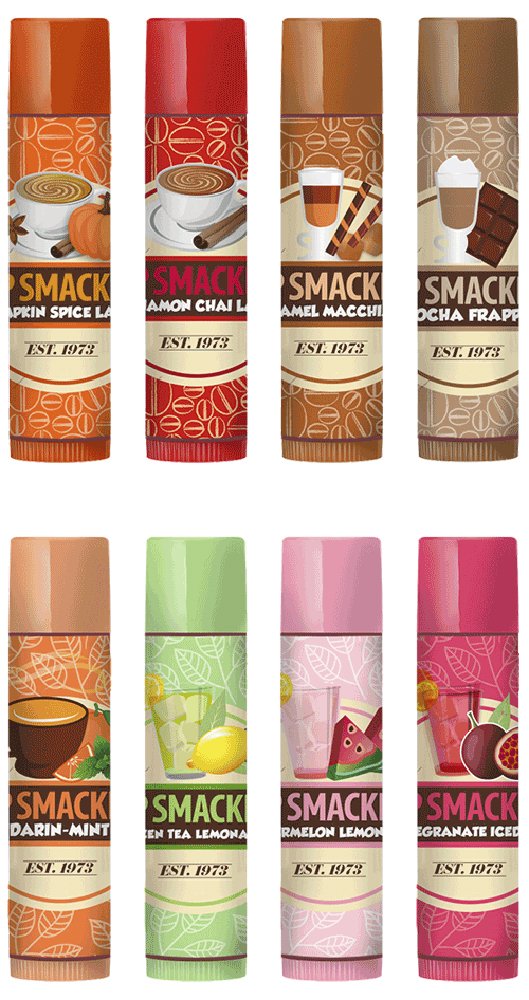 Coffee and Tea Lip Balm Party Pack