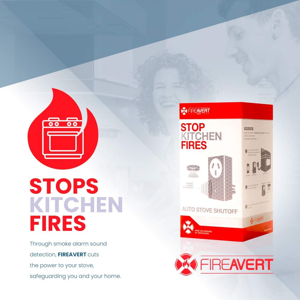 FireAvert - Electric Auto Stove Shut-Off Safety Device