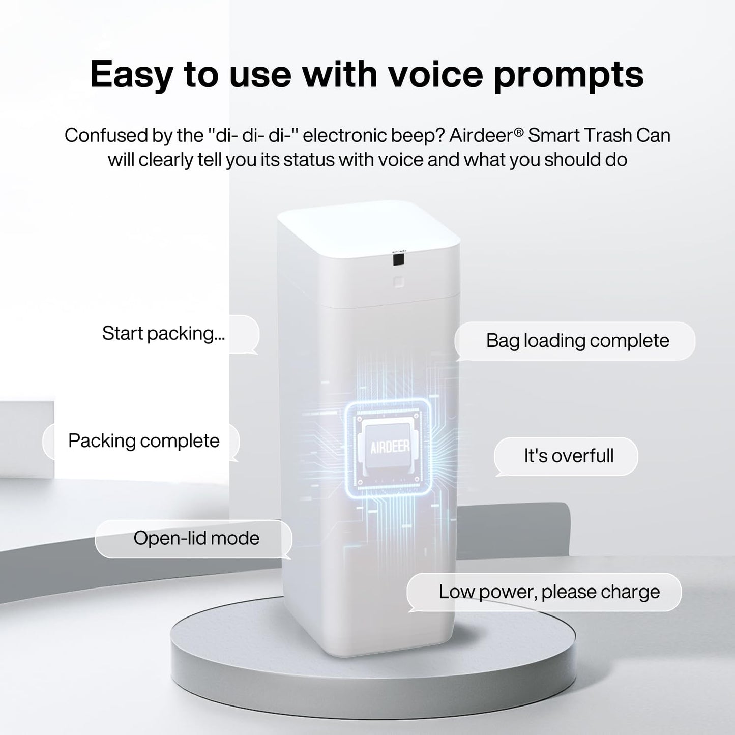 Automatic Smart Trash Can with Motion Sensor