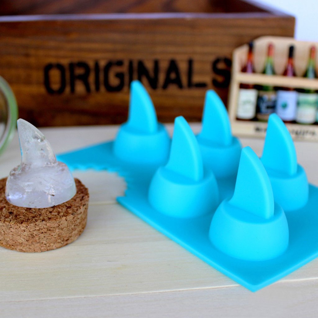 Novelty Silicone Shark Fin Moulds - 2 Pack