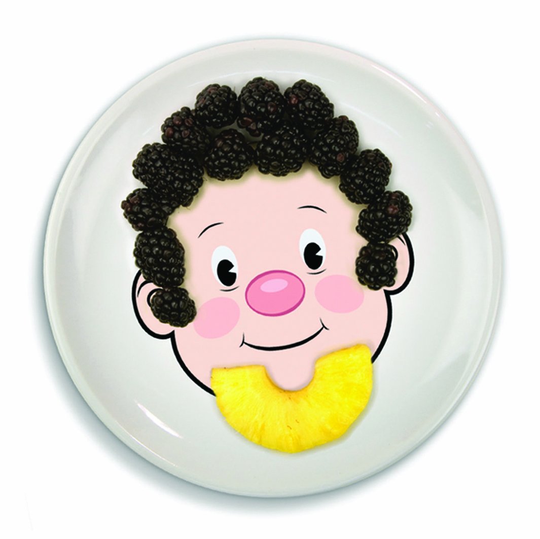 Mr. Food Face Kids' Dinner Plate