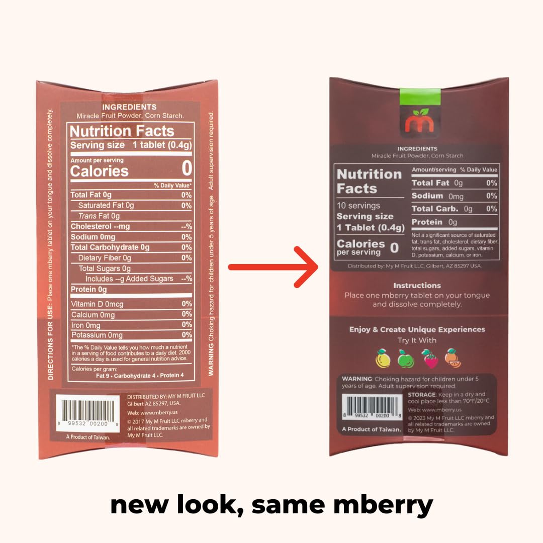 Miracle Berry Tablets - 10 Count