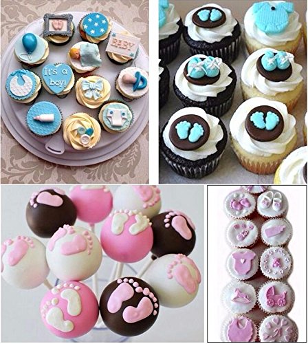 Baby Shower Mini Cake Fondant Molds