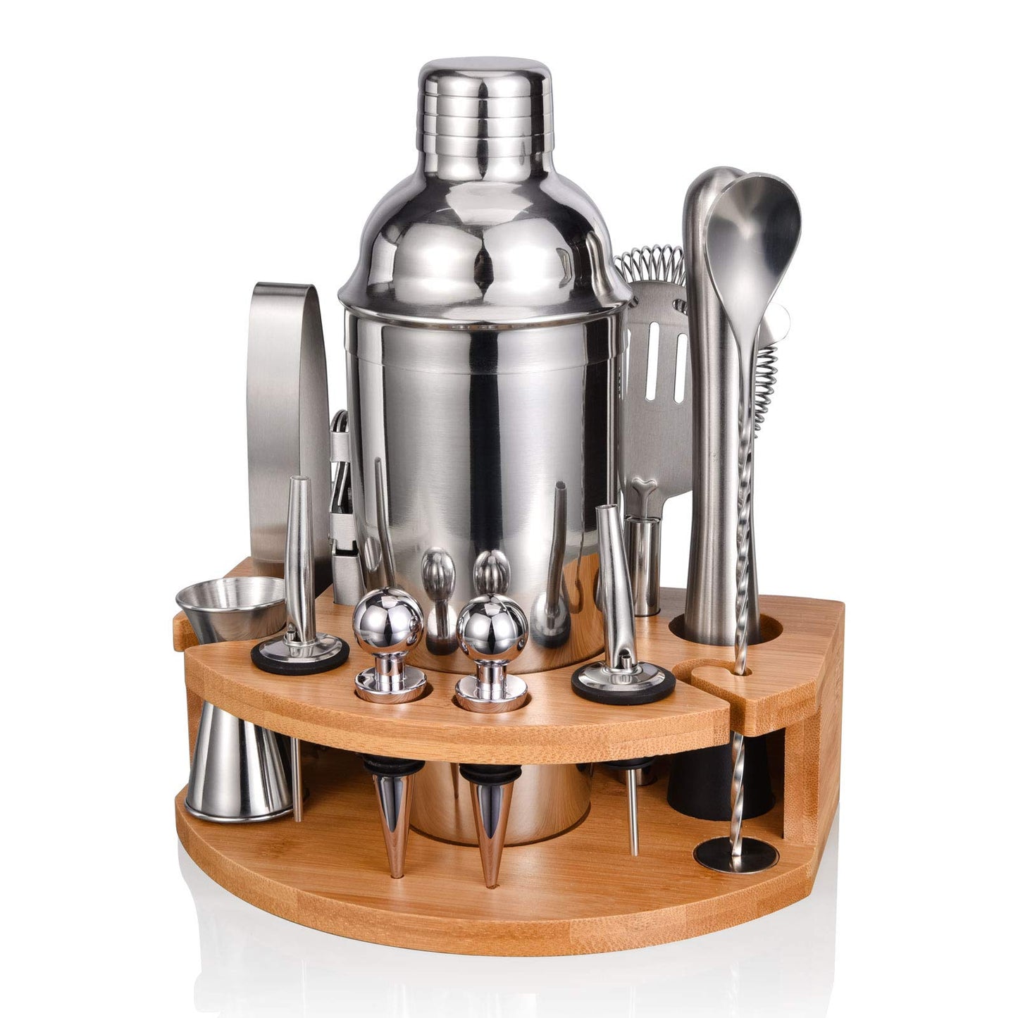 Complete Cocktail Shaker Mixology Set