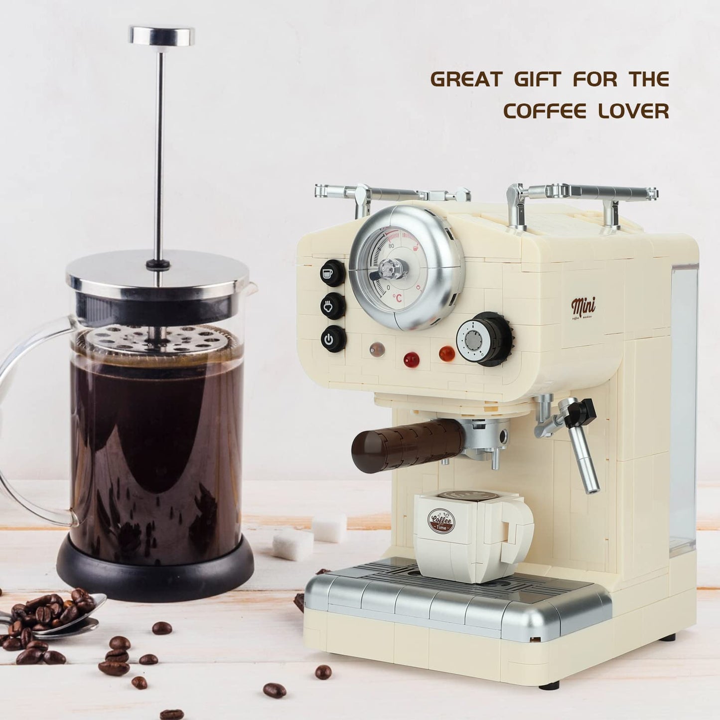 Coffee Machine Toy Building Set
