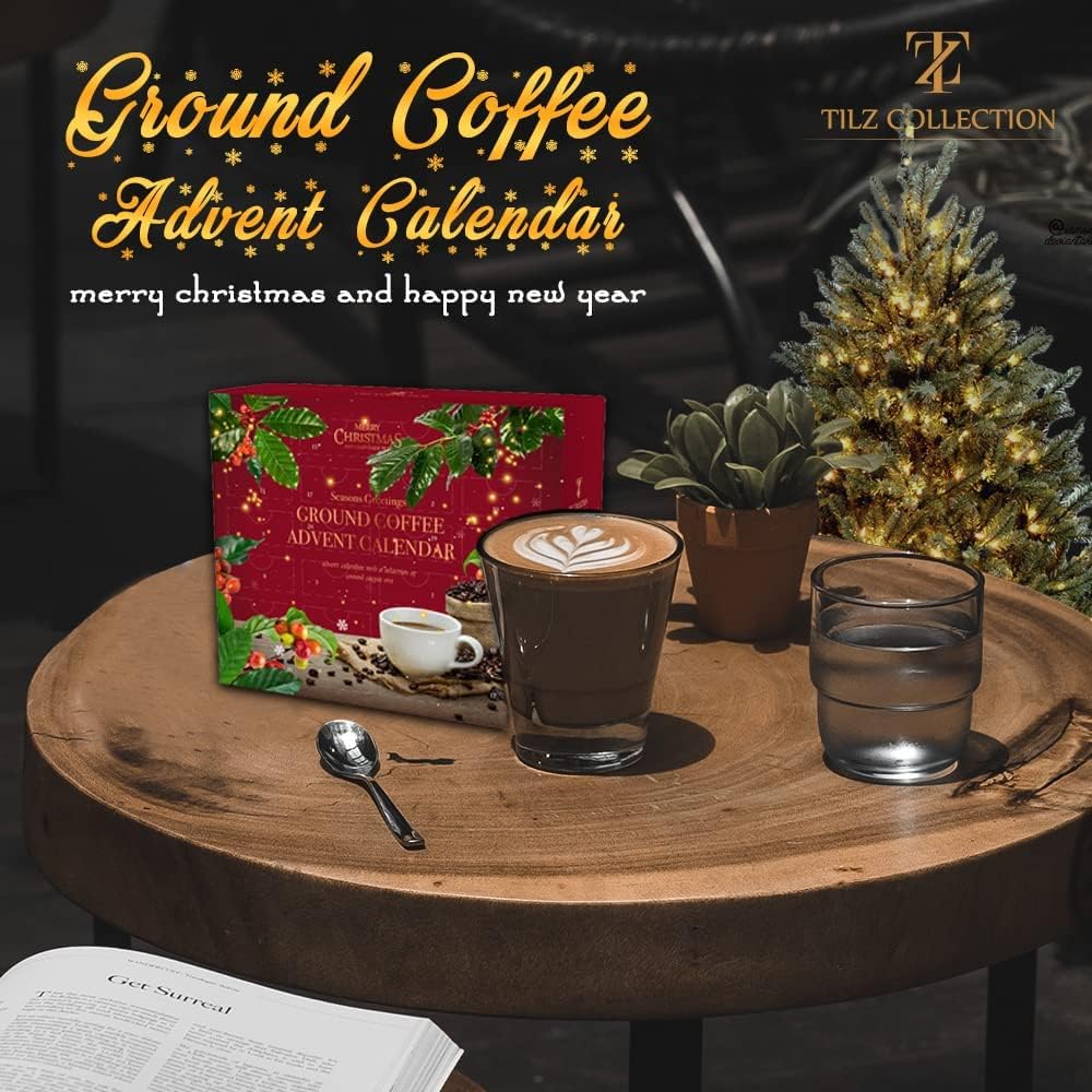 24-Day Coffee Advent Calendar Gift Set