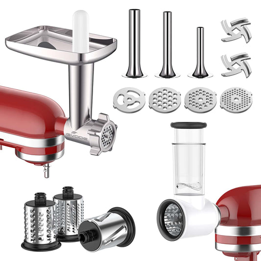 Meat Grinder & Slicer Shredder for KitchenAid