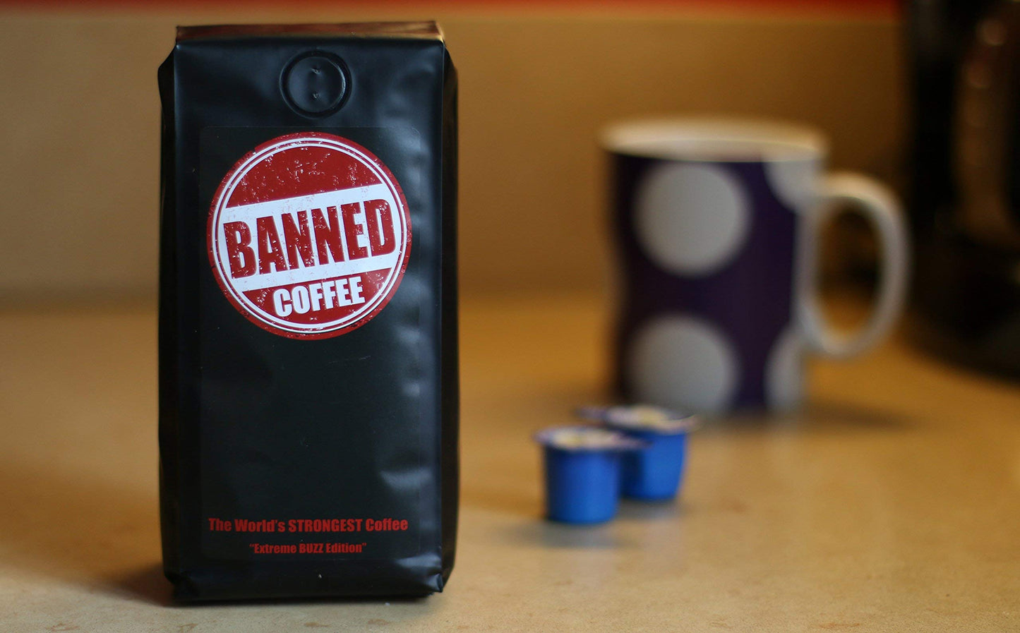 World's Strongest Ground Coffee - High Caffeine Medium Dark Roast