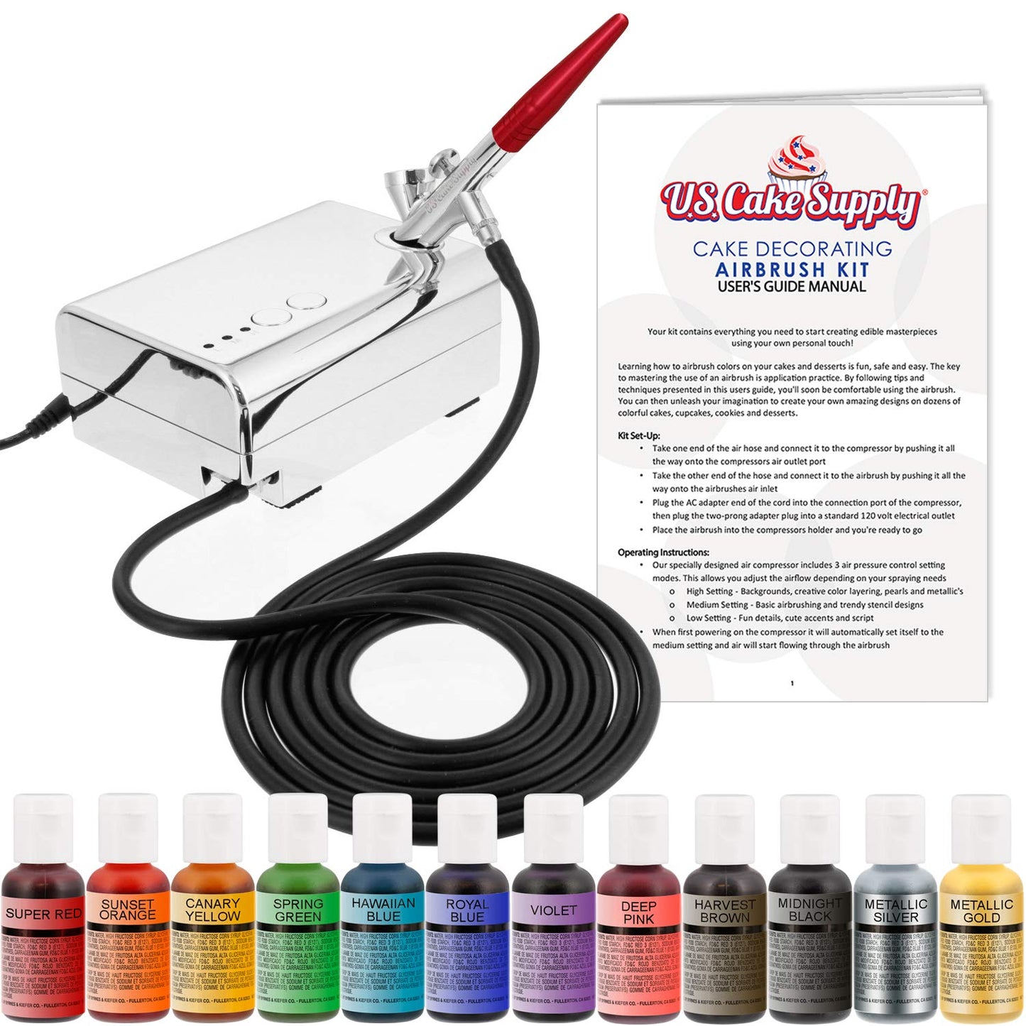 Cake Decorating Airbrush Kit