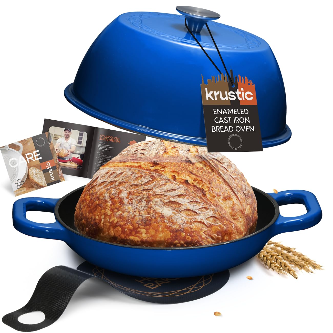 Cast Iron Dutch Oven for Sourdough Bread Baking