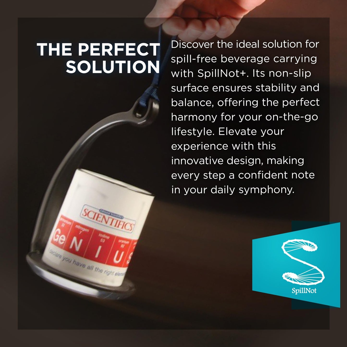 SpillNot - Non-Slip Cup Holder Drink Tray