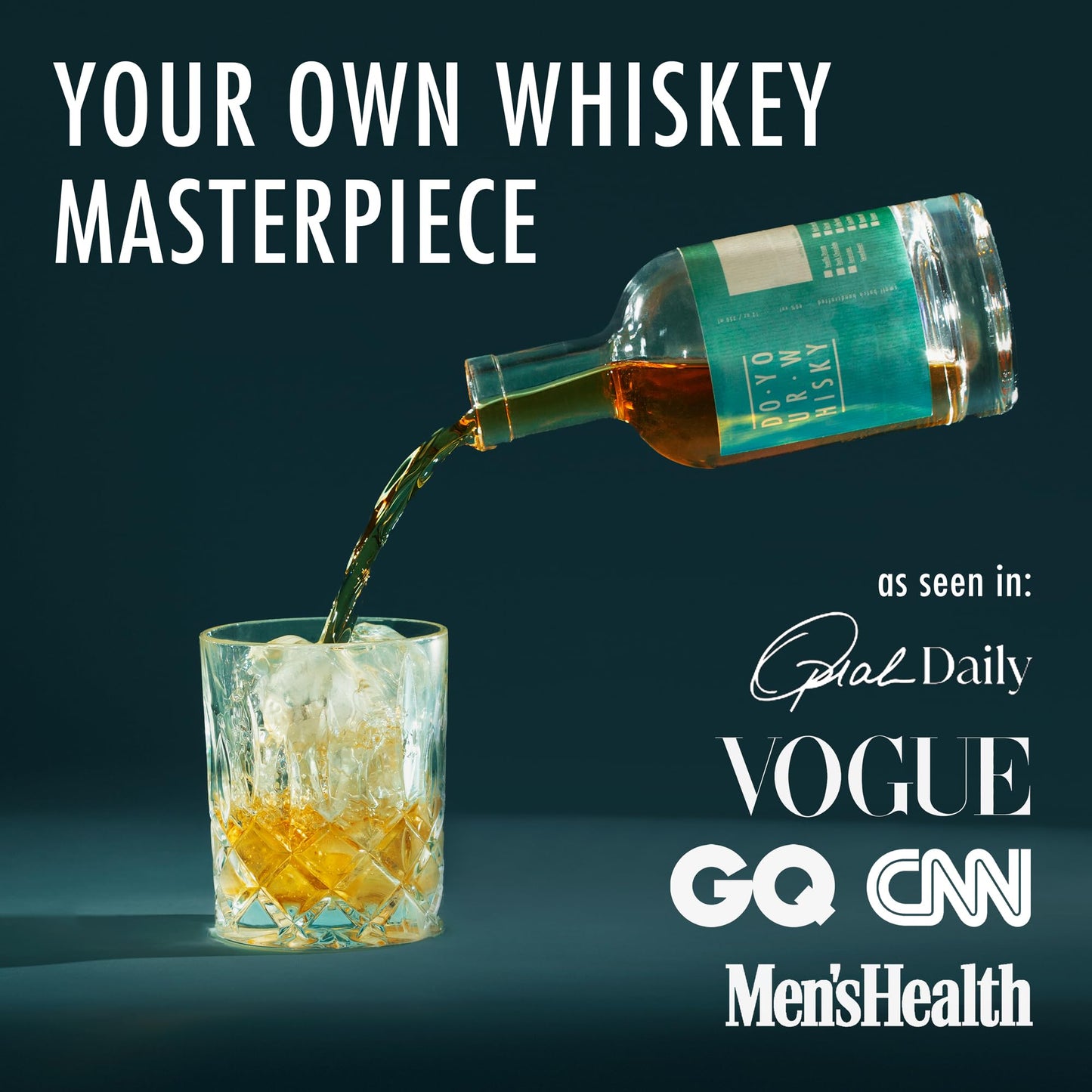 DIY Whiskey Infusion Set with Stones