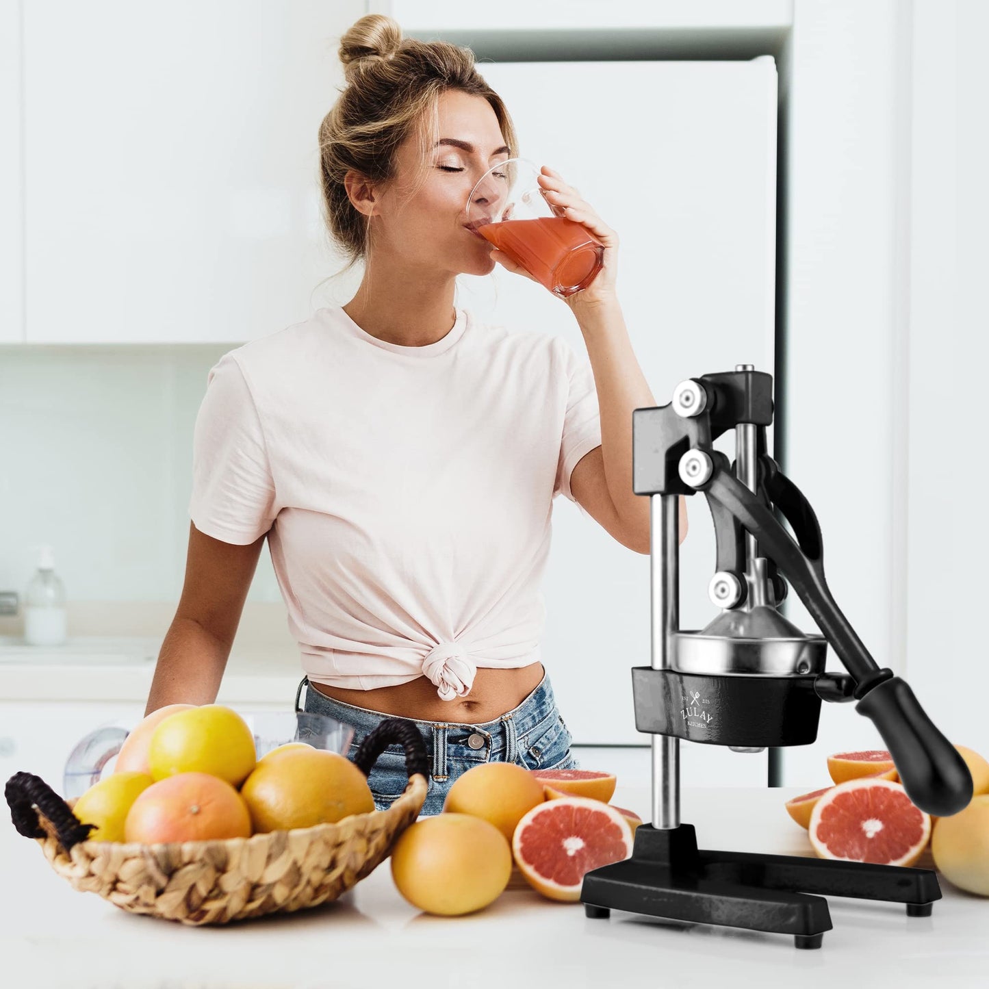 Cast-Iron Orange Juice Squeezer