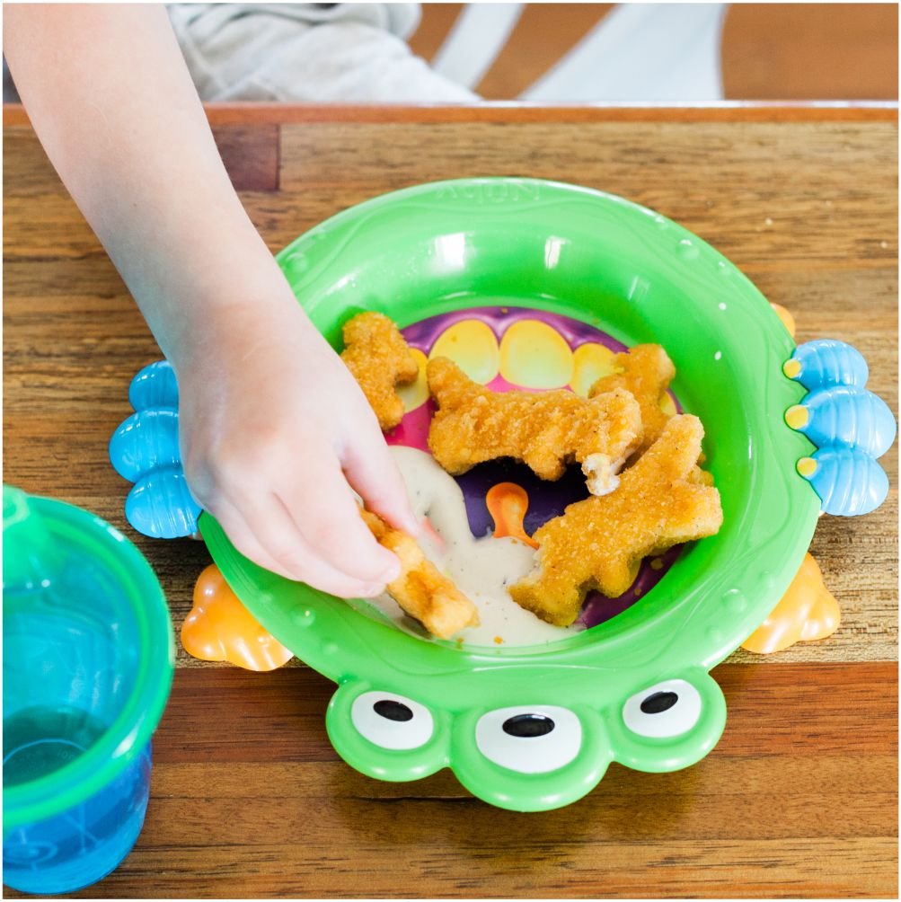 iMonster Non-Skid Toddler Plate