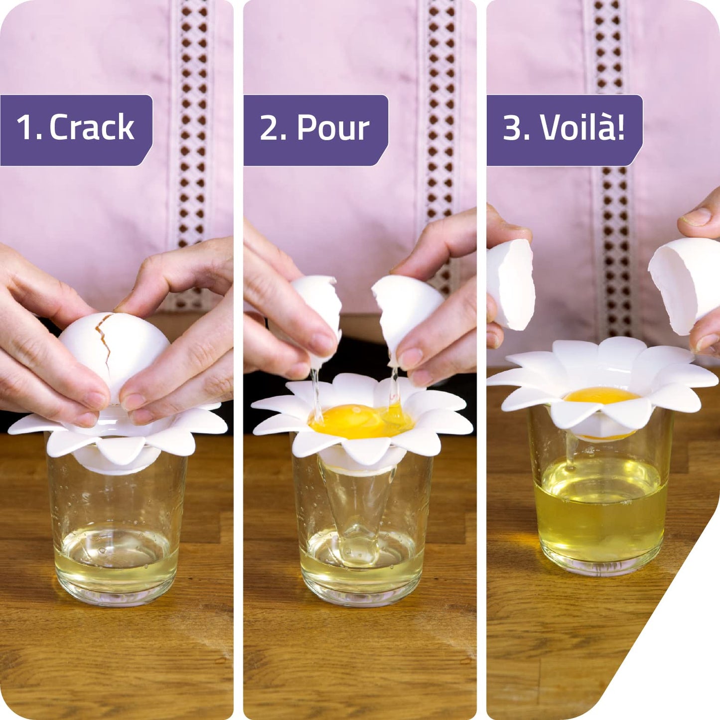 Daisy Plastic Egg Separator