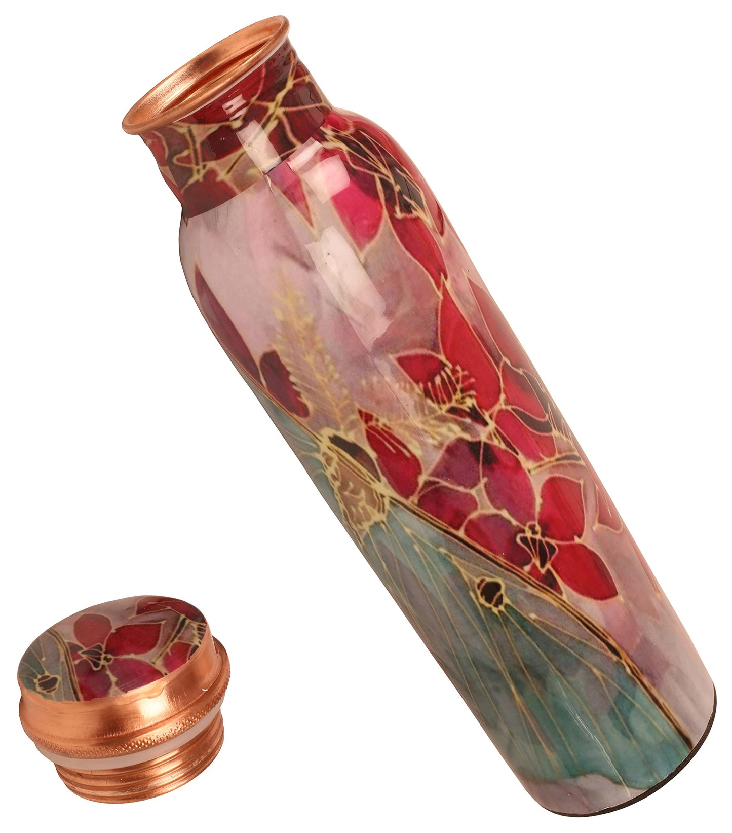 Handcrafted Copper Water Bottle