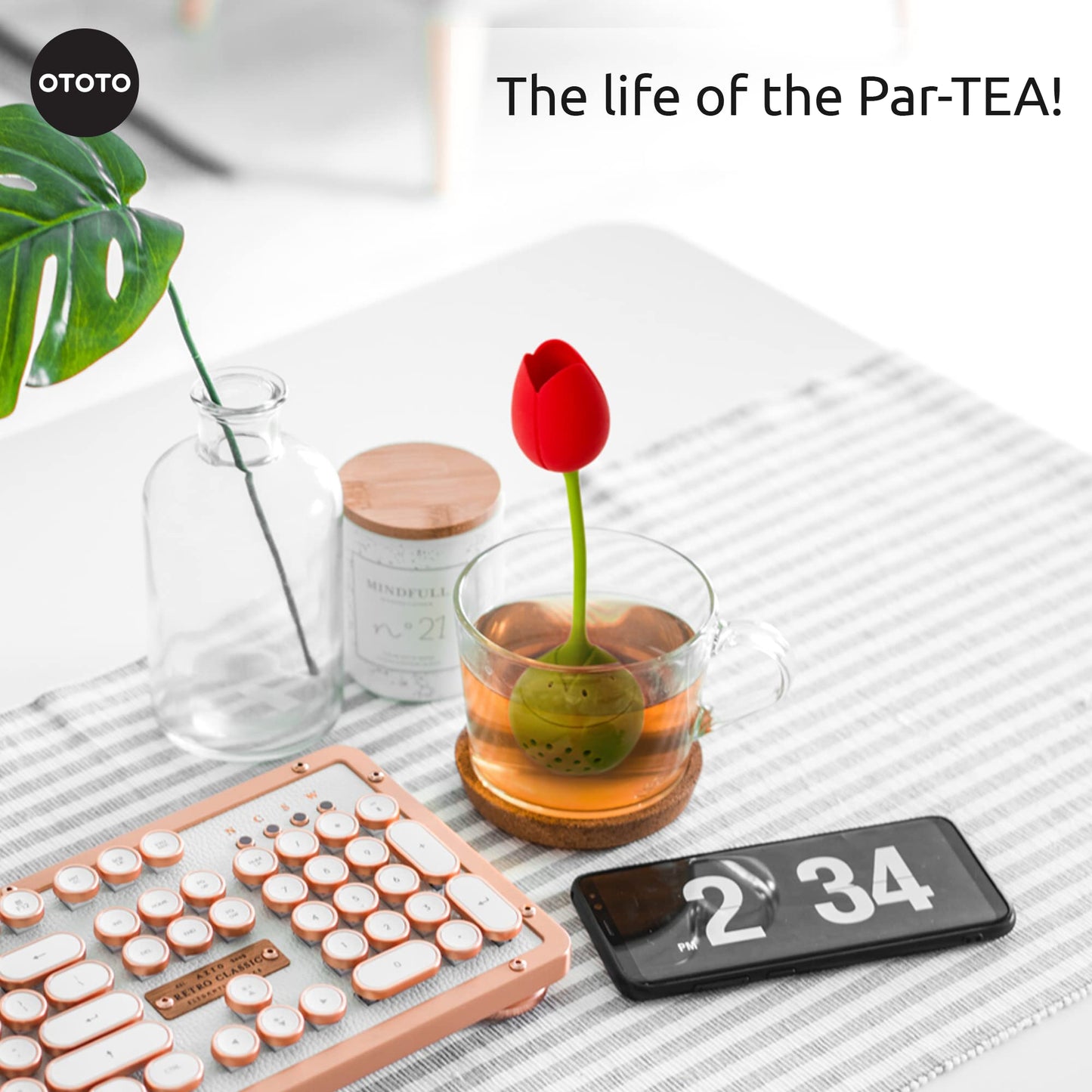 Tulip Tea Infuser by OTOTO