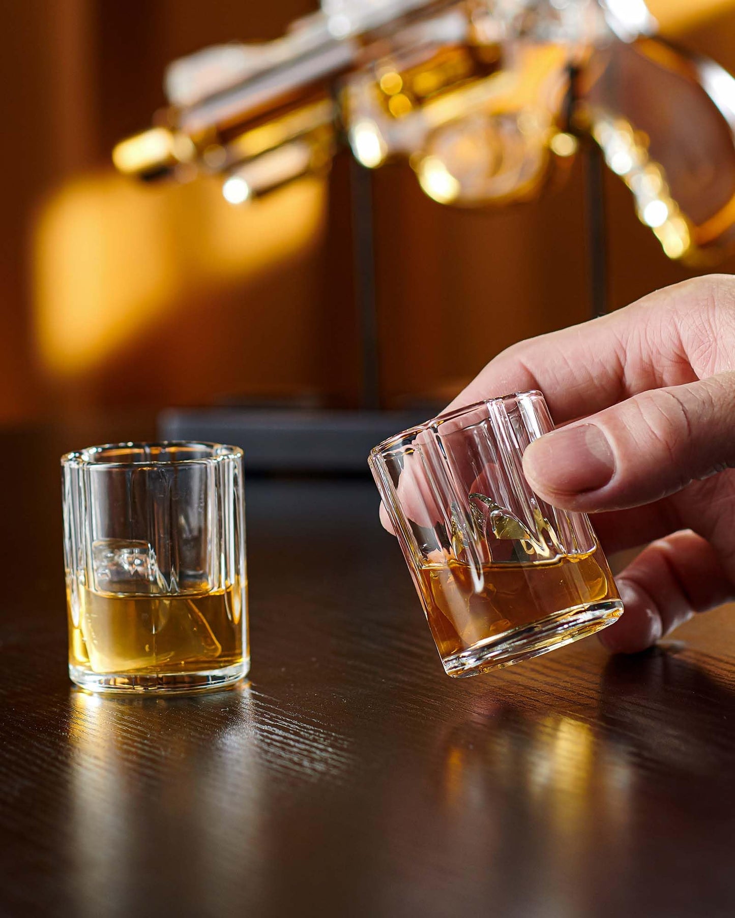 Gun Whiskey Decanter Set