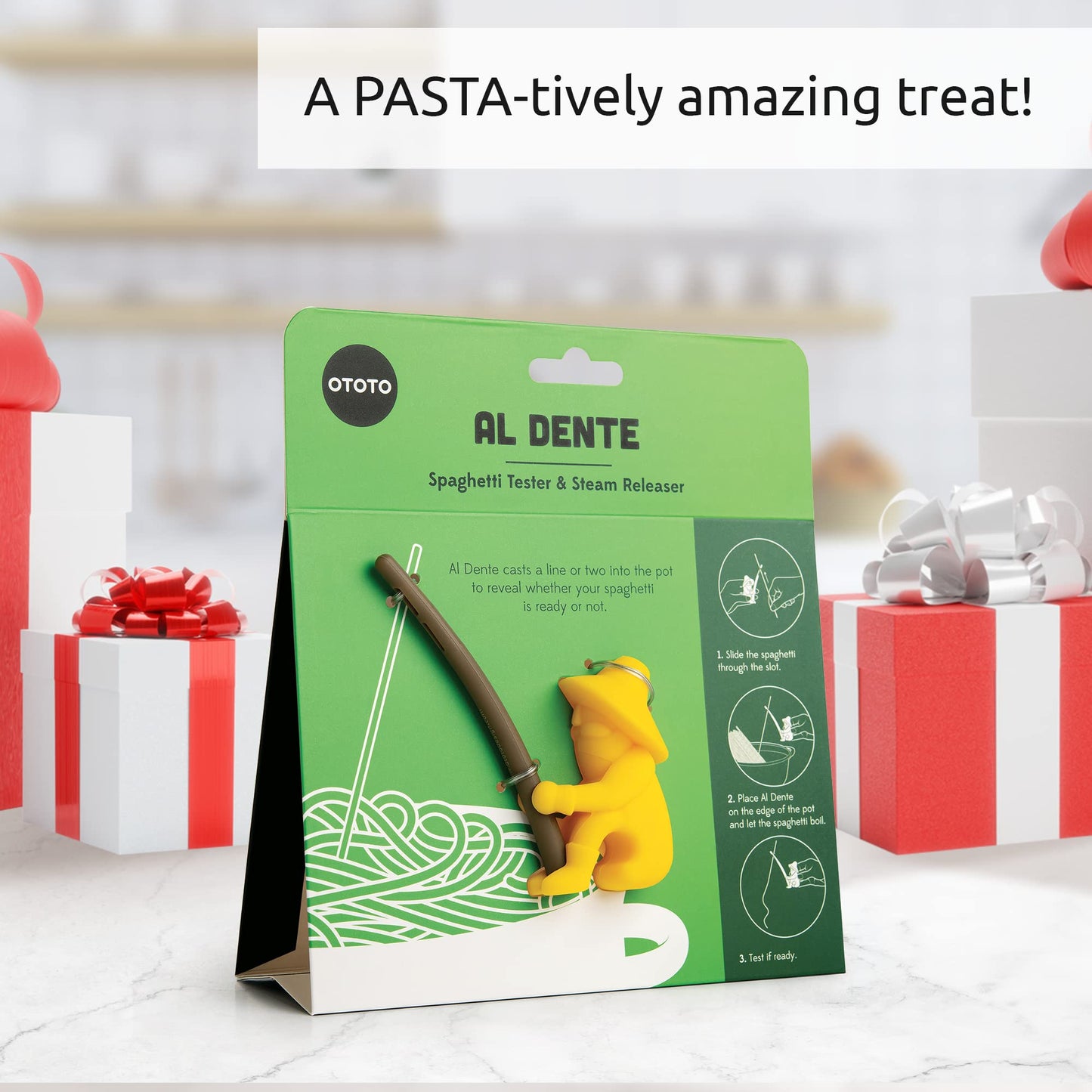 Al Dente Pasta Man - Spaghetti Tester