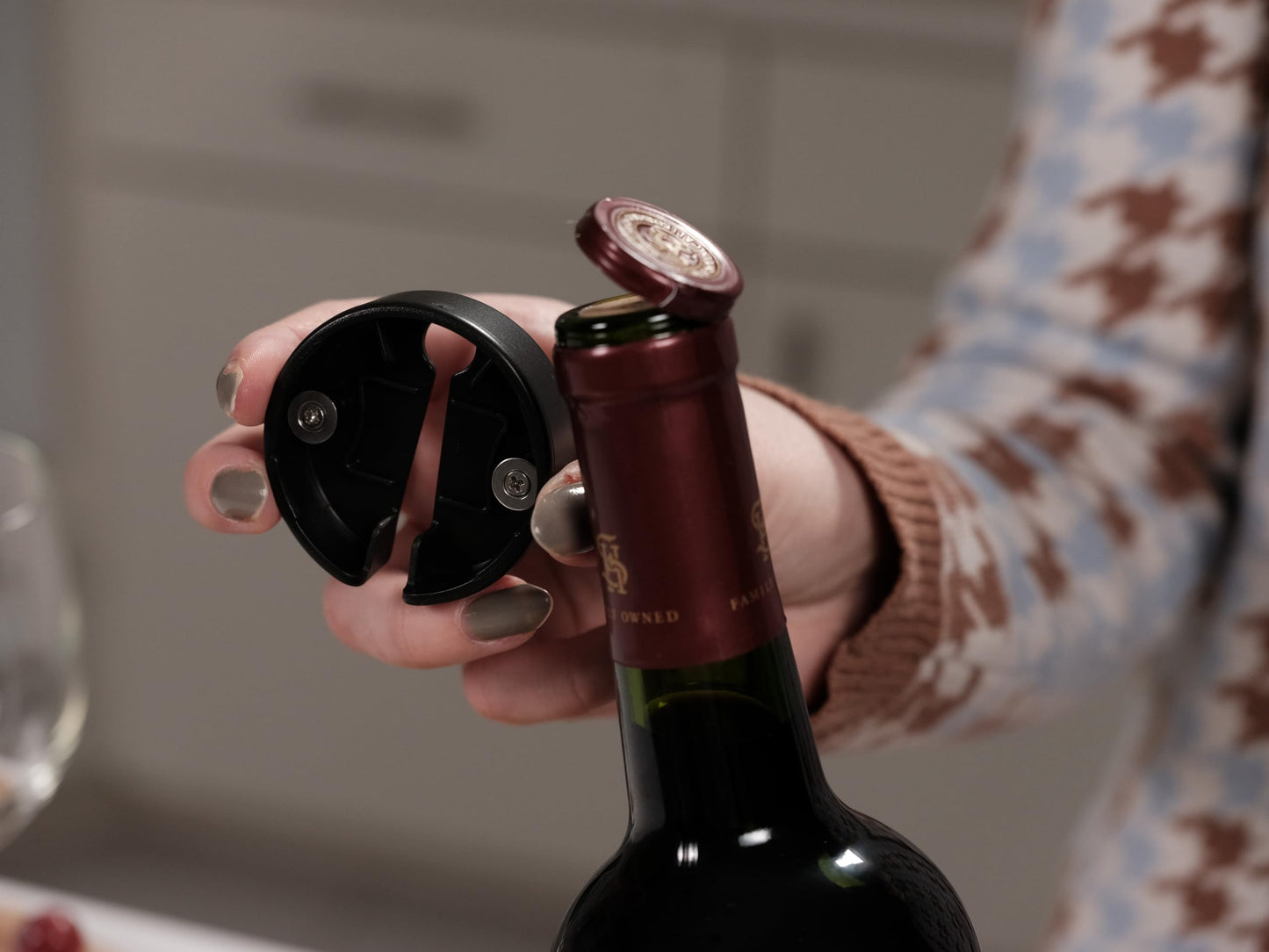 3 in 1 Bottle Opener with Corkscrew