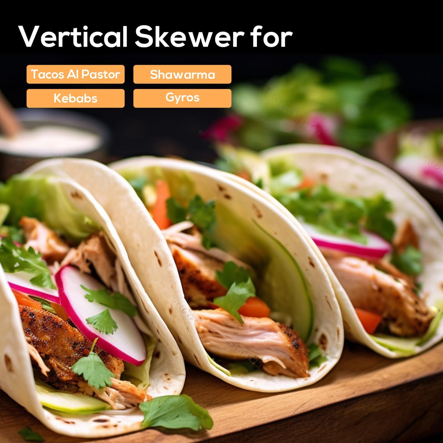 Al Pastor Skewer for Grill
