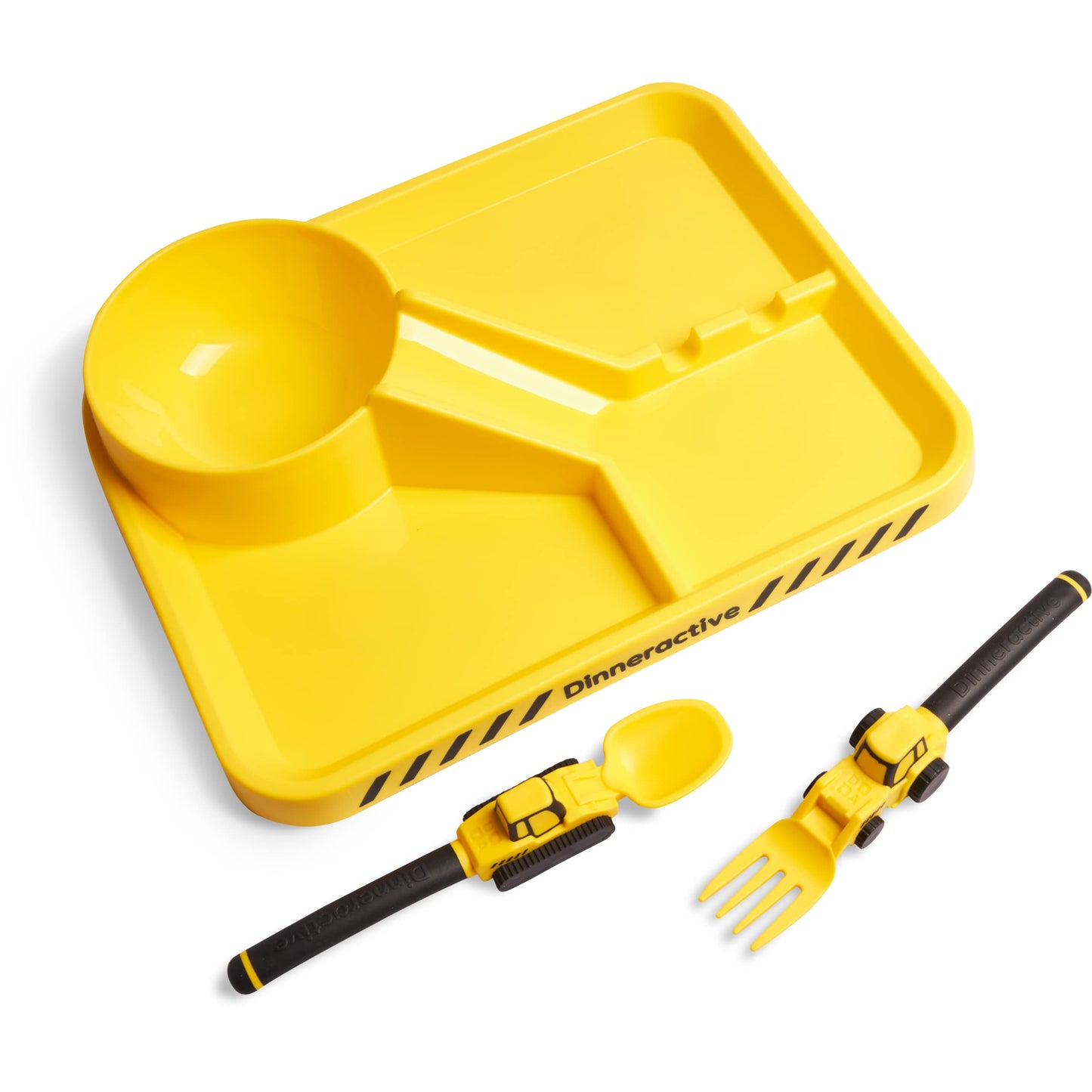 Construction Themed Toddler Dining Set - 3 Piece