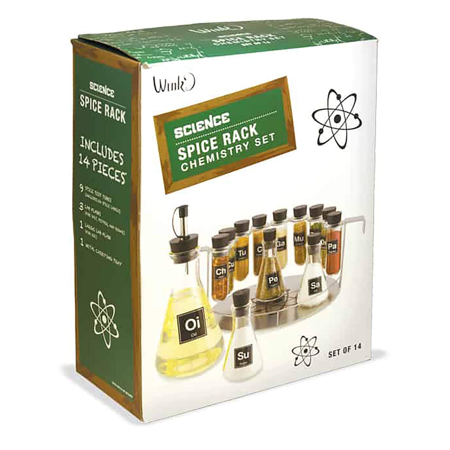 Chemist's Spice Rack - 14 Piece Set