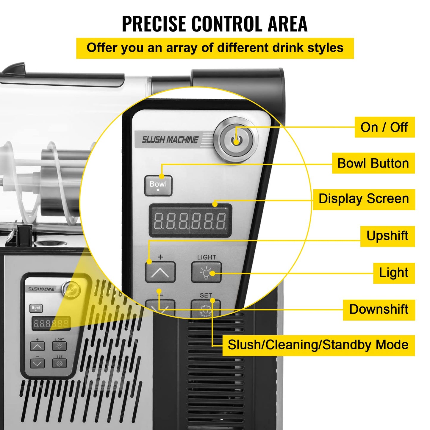 Slushy Machine for Home and Commercial Use