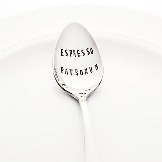 Personalized "Espresso Patronum" Spoon