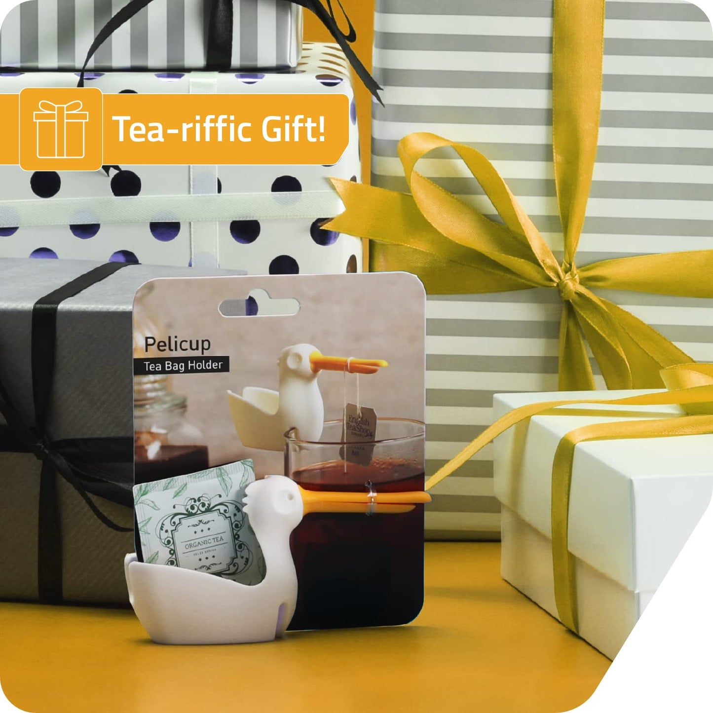 Pelicup: Tea Bag Holder