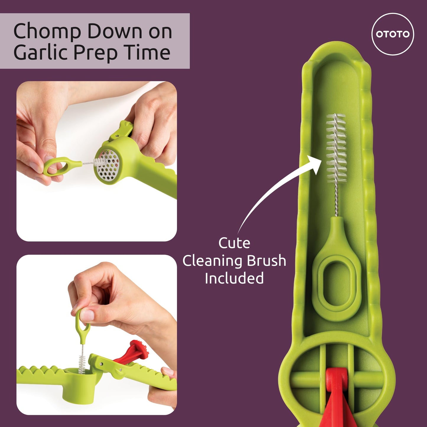 Garligator Garlic Press