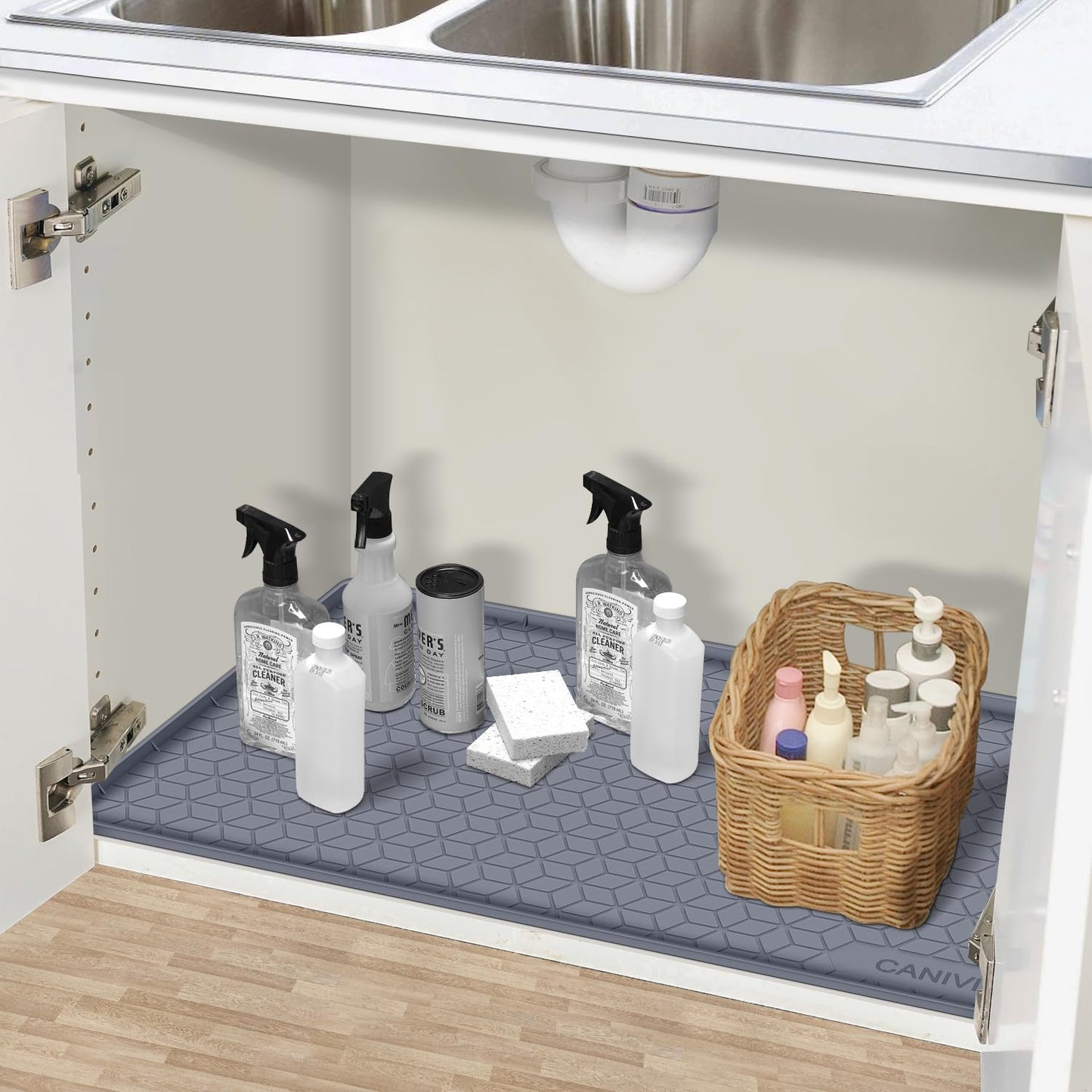 Waterproof Silicone Under Sink Tray