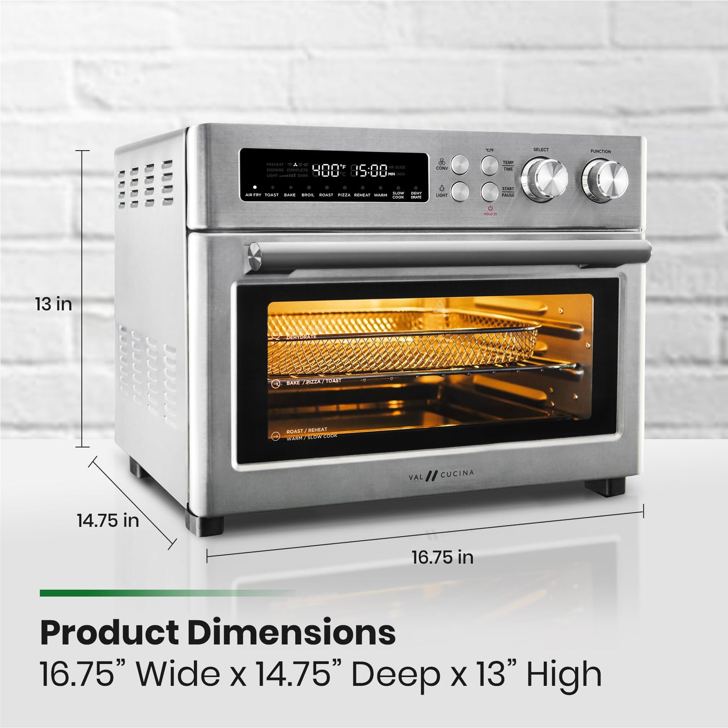 Infrared Heating Air Fryer Toaster Oven