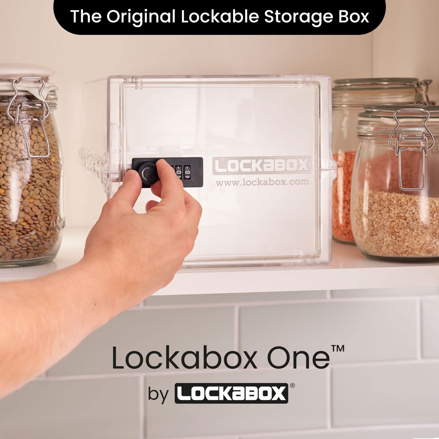 Lockable Storage Box for Food and More