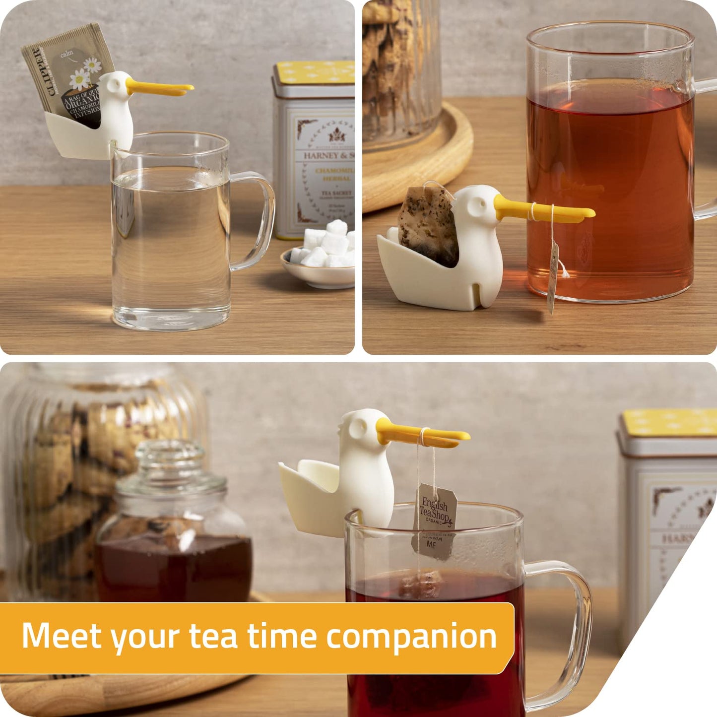 Pelicup: Tea Bag Holder
