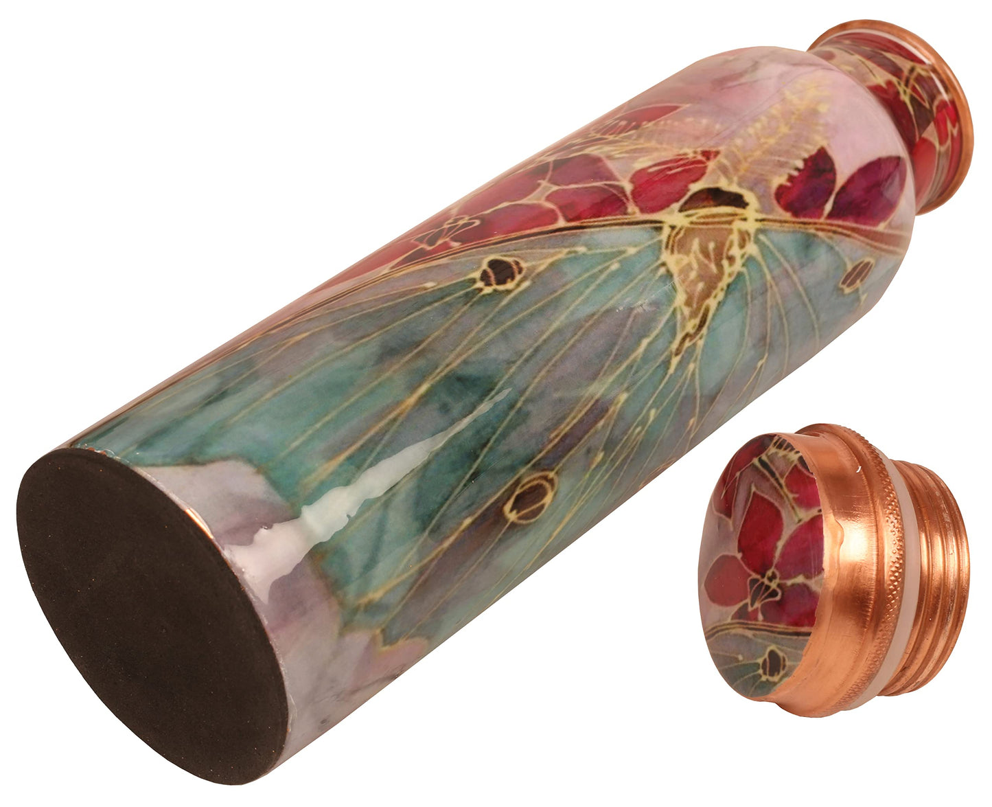 Handcrafted Copper Water Bottle