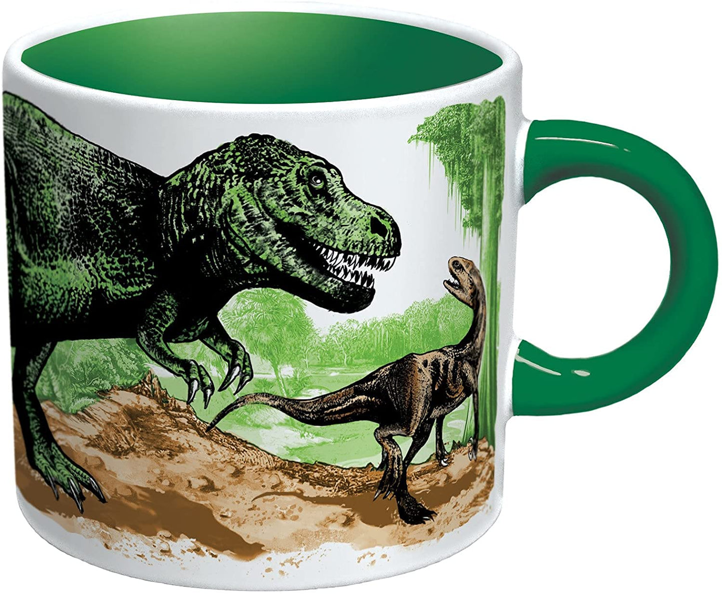 Disappearing Dino Heat Mug