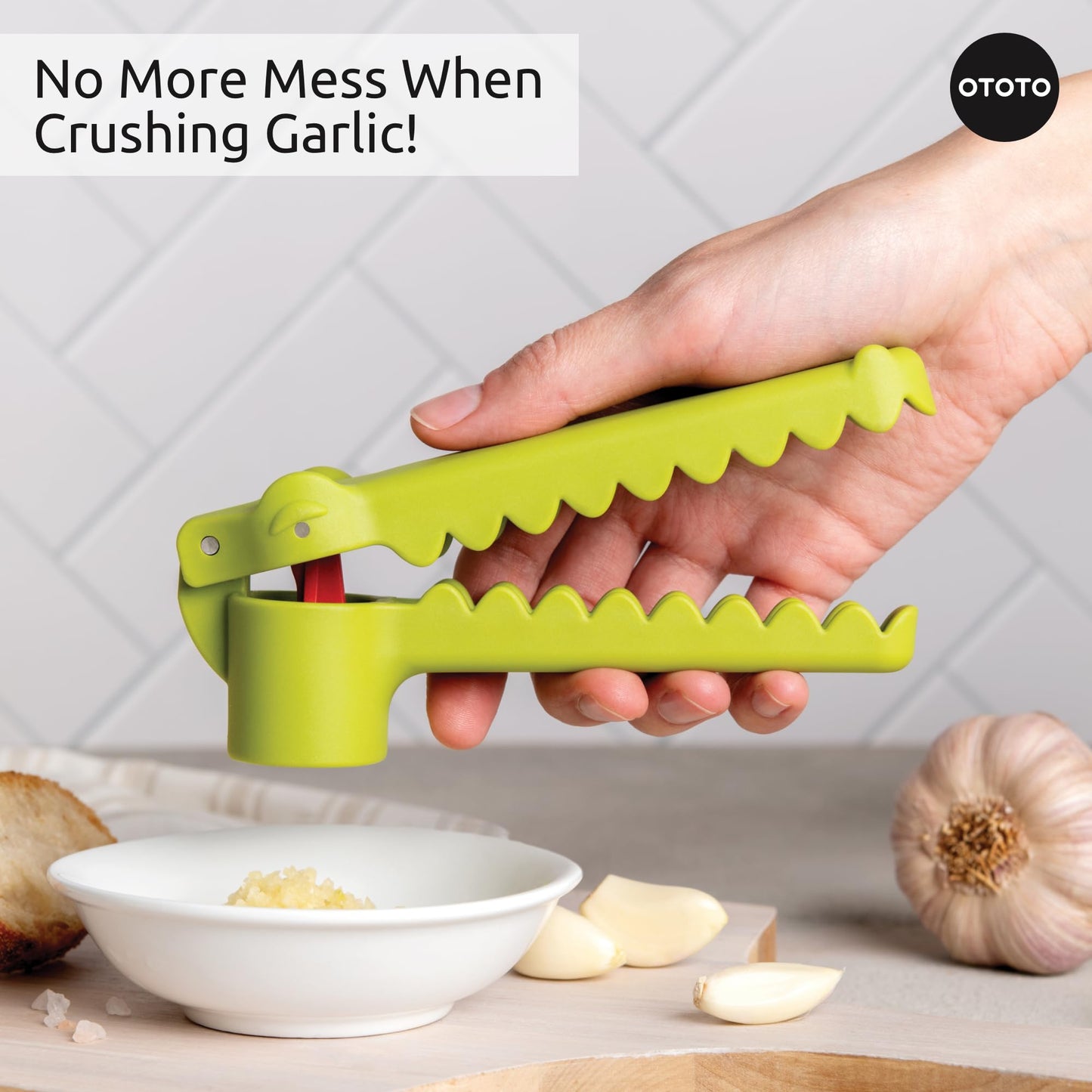 Garligator Garlic Press