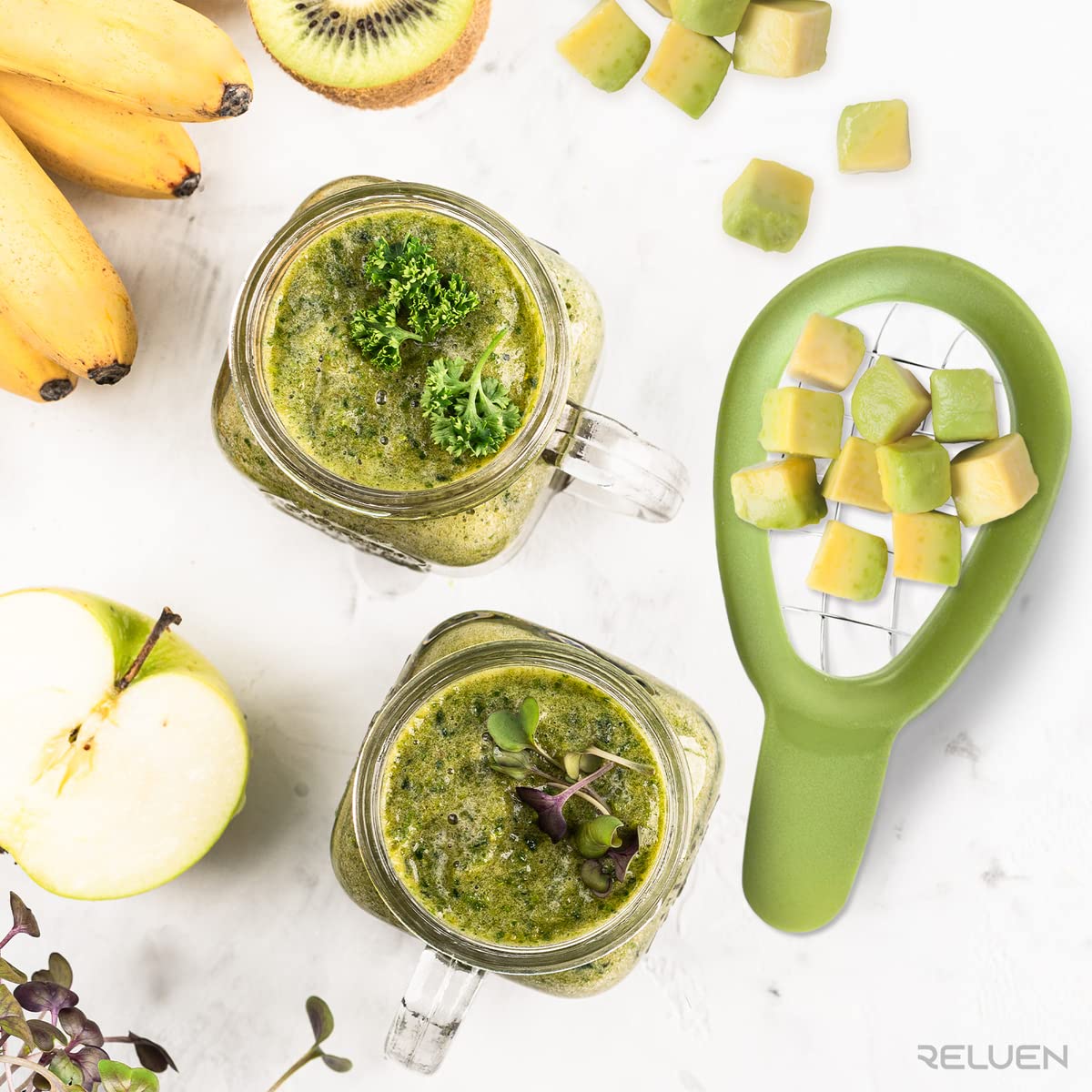 Handy Avocado and Food Cubing Tool