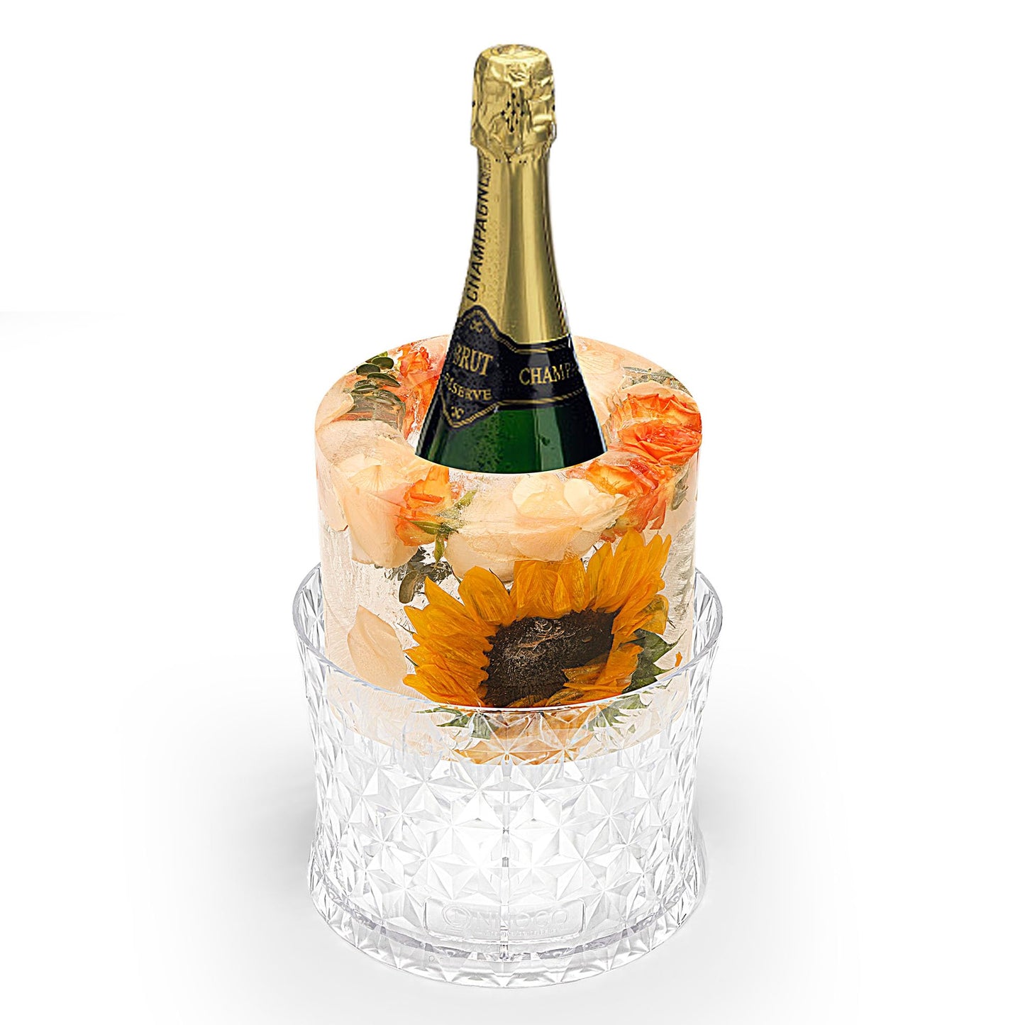Ice Bucket Mold for Wine Bottle Chilling
