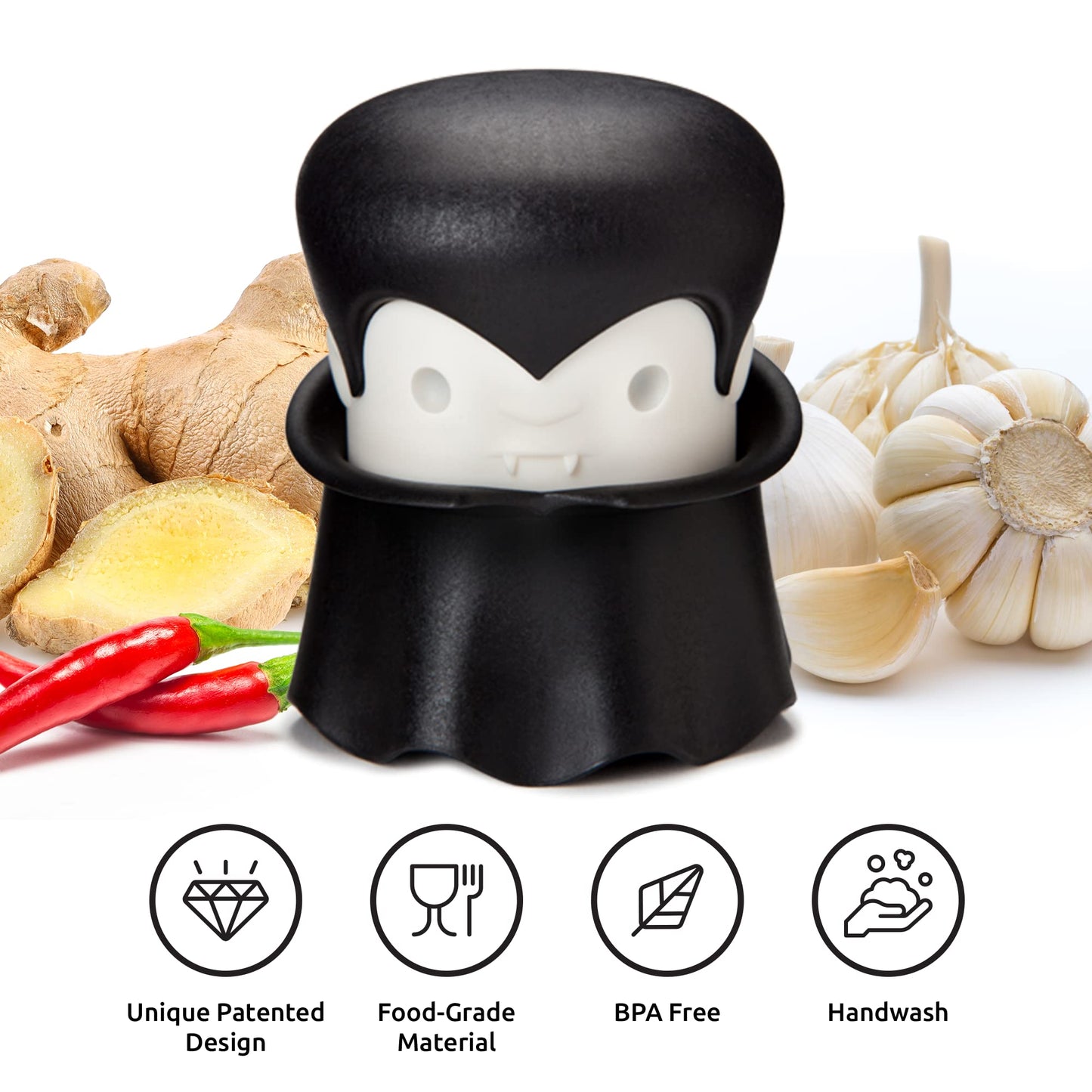 Gracula Garlic Crusher