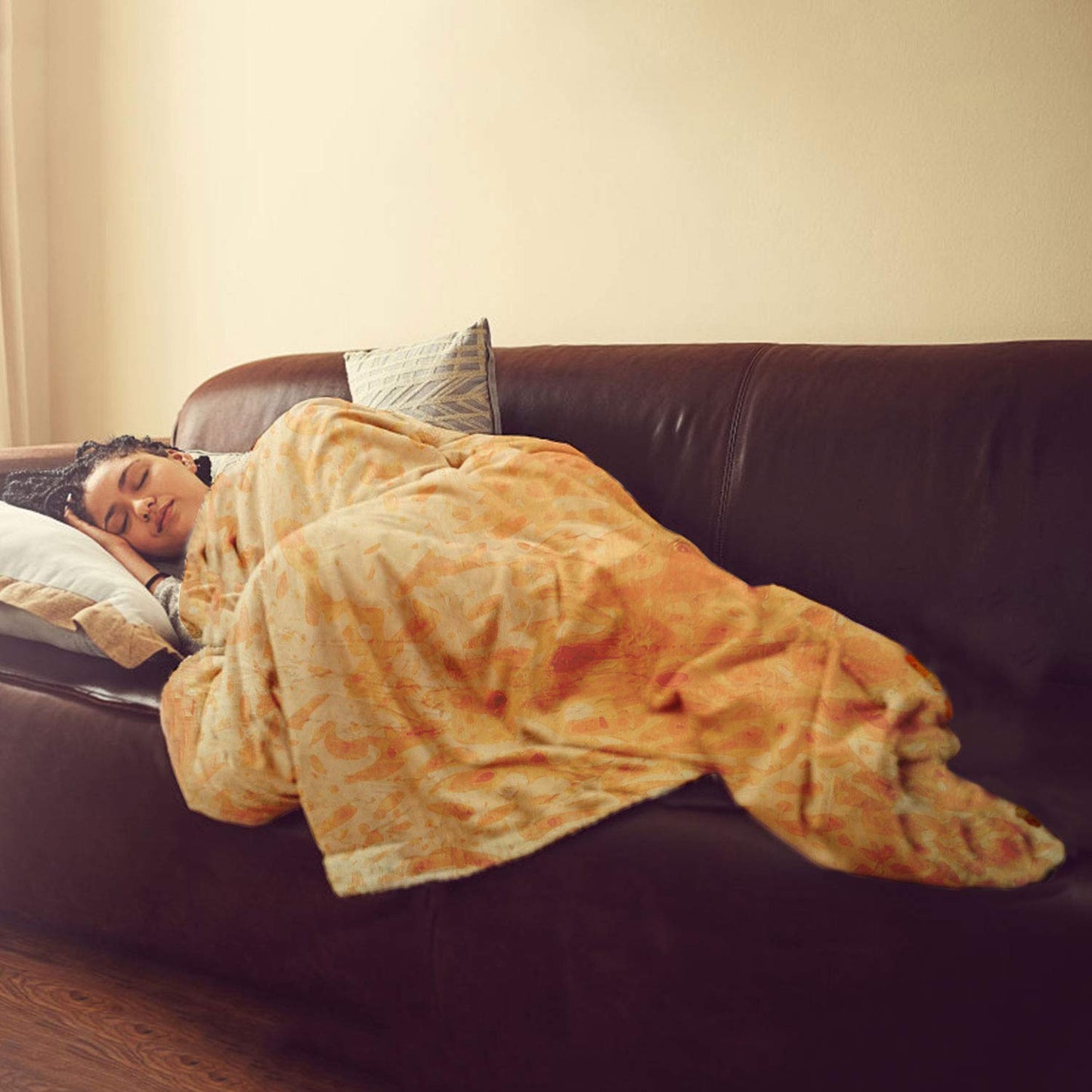 Toast Bread Throw Blanket