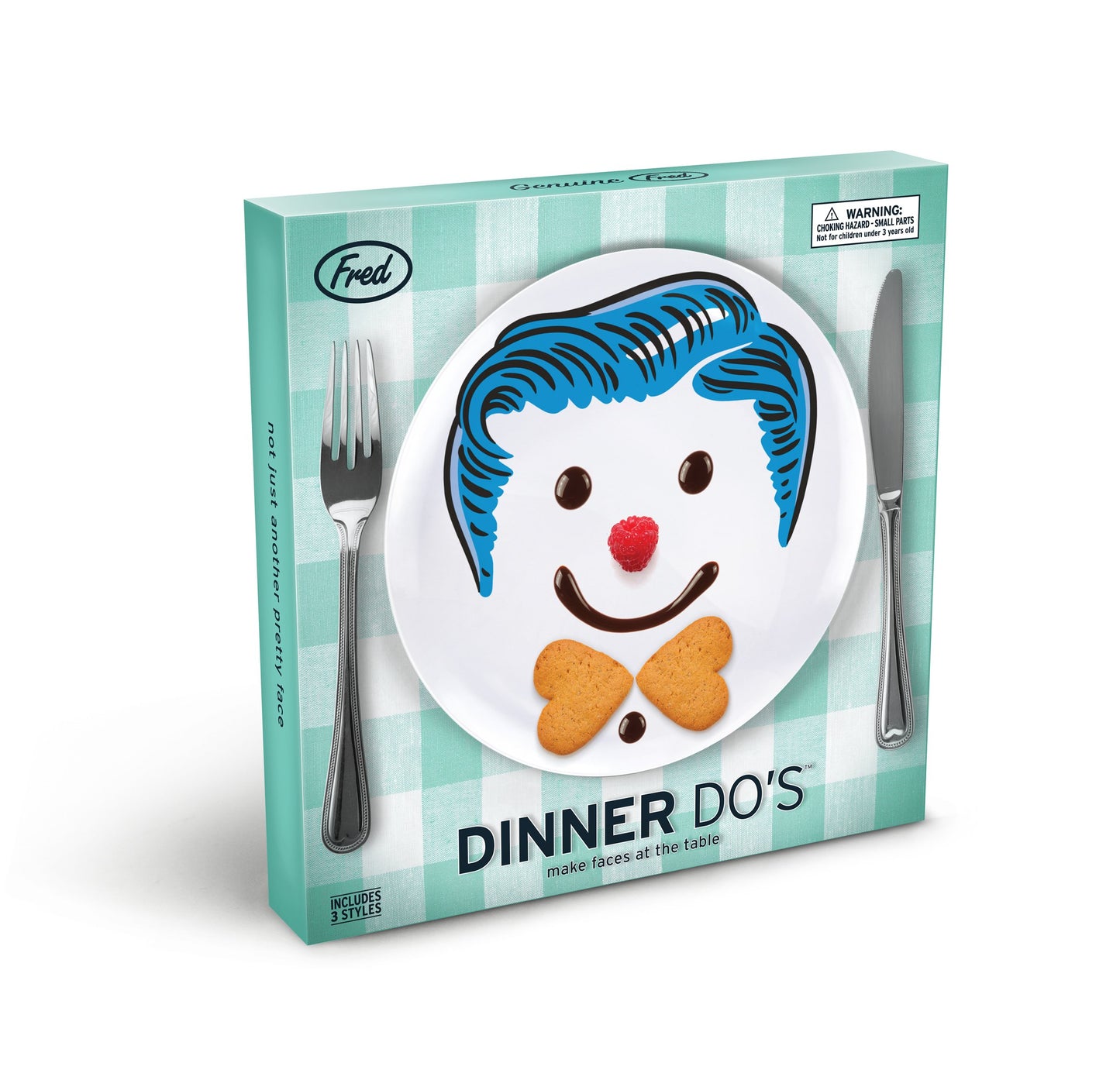 Dinner Do's Boy's Hairstyle Plates - Set of 3