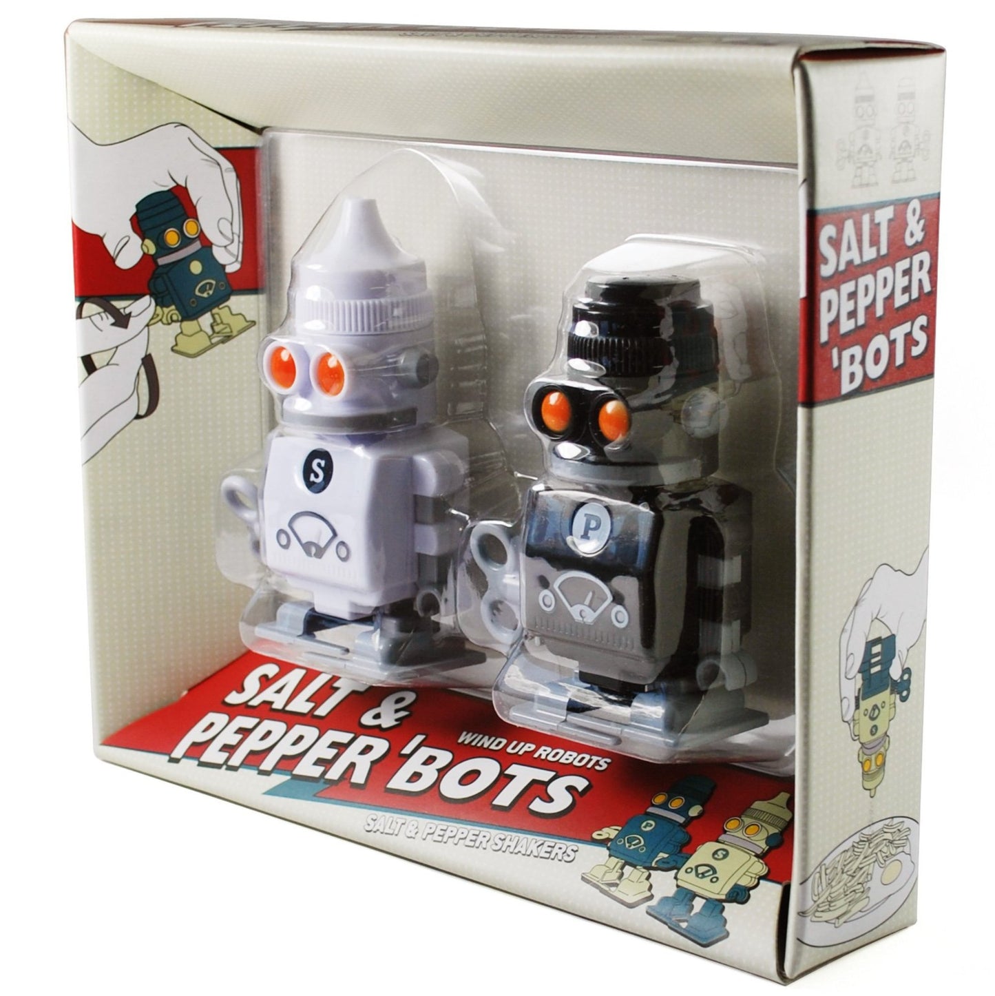 Salt and Pepper Shaker Robots