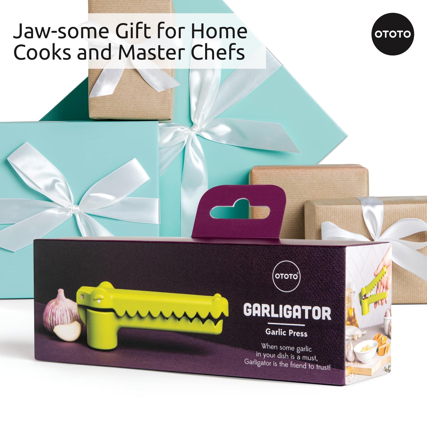 Garligator Garlic Press