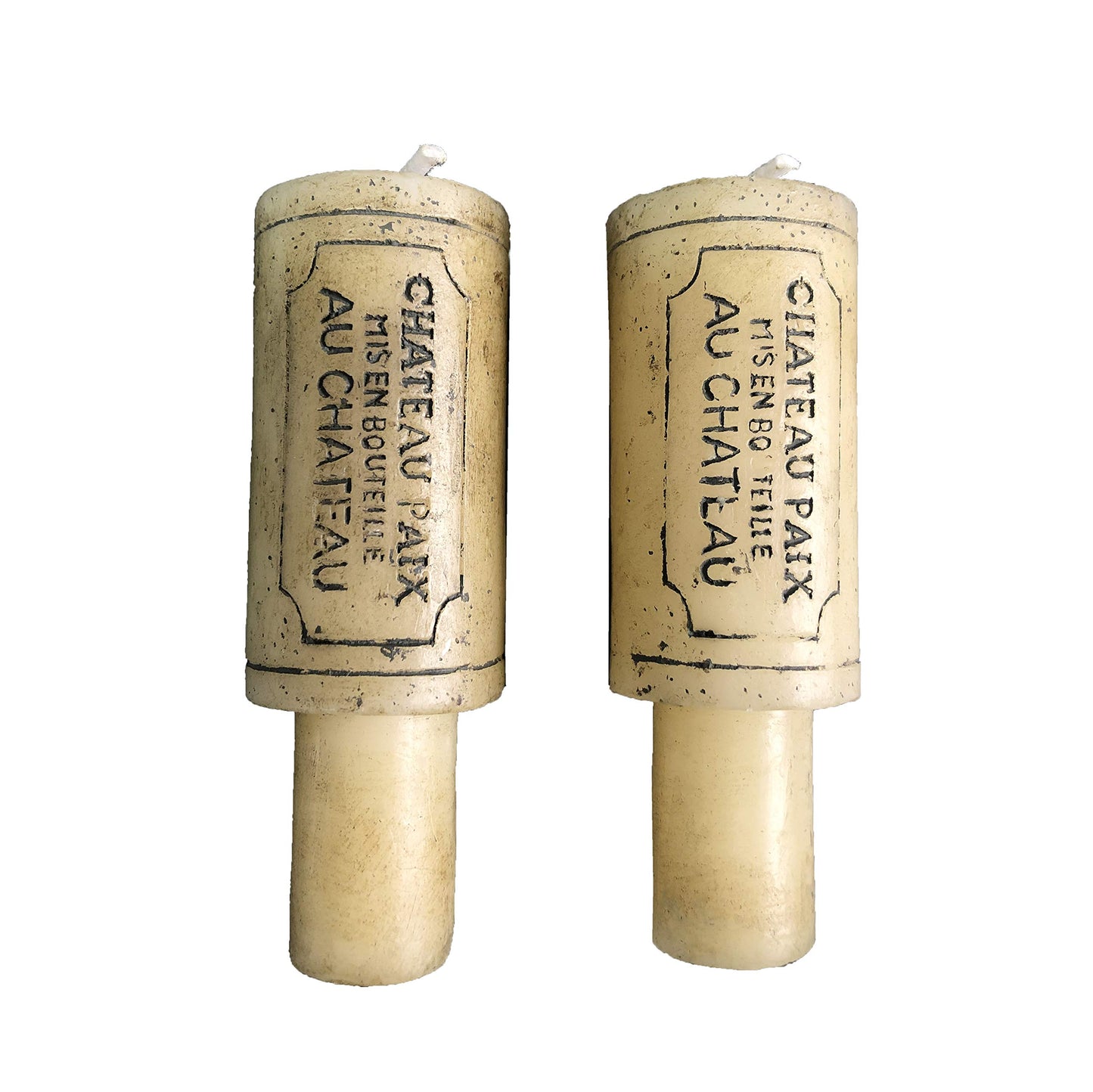Afterglow Wine Cork Candles - Set of 2