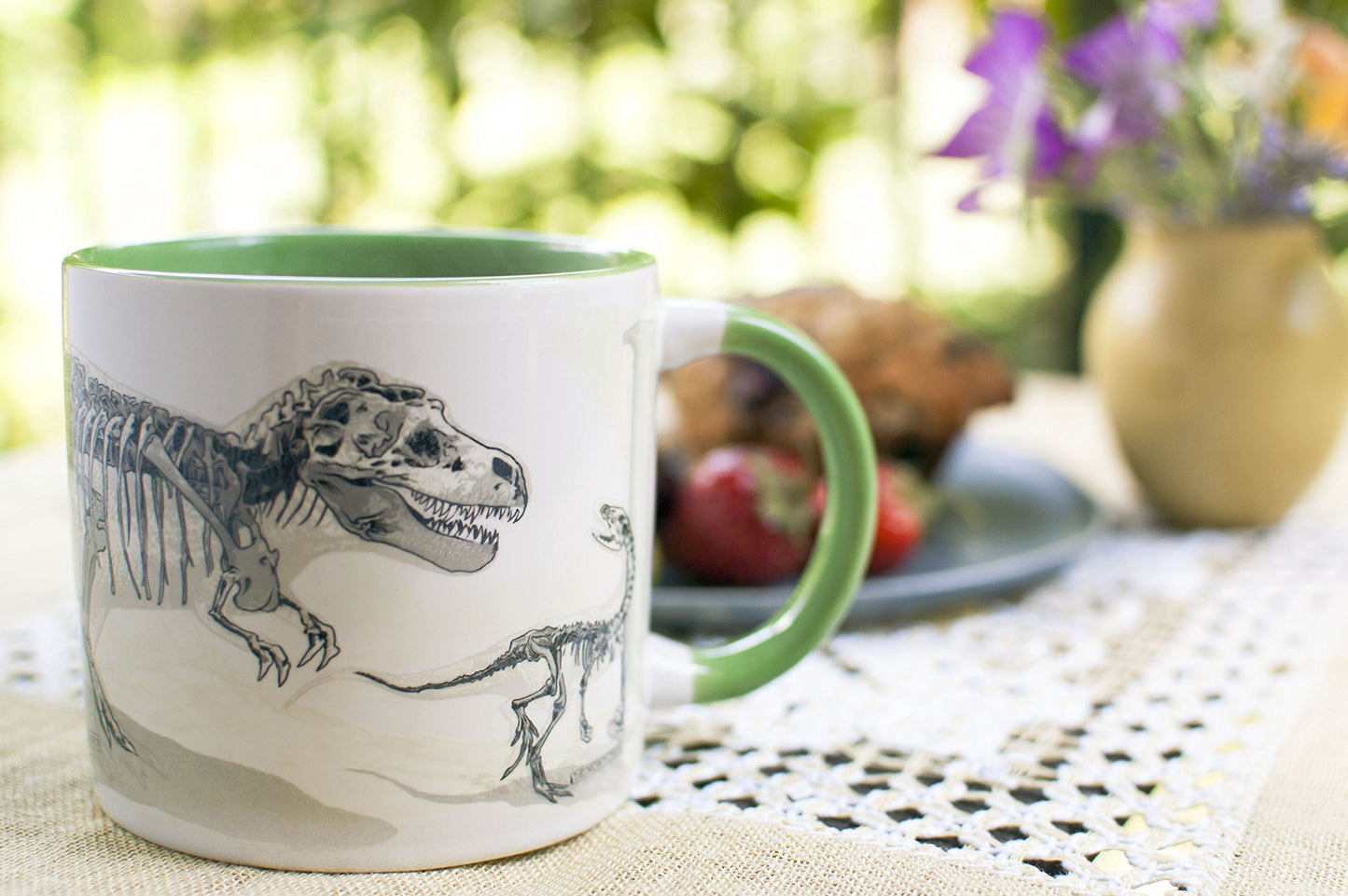Disappearing Dino Heat Mug