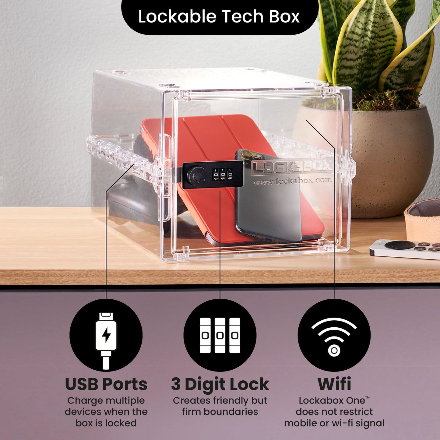 Lockable Storage Box for Food and More
