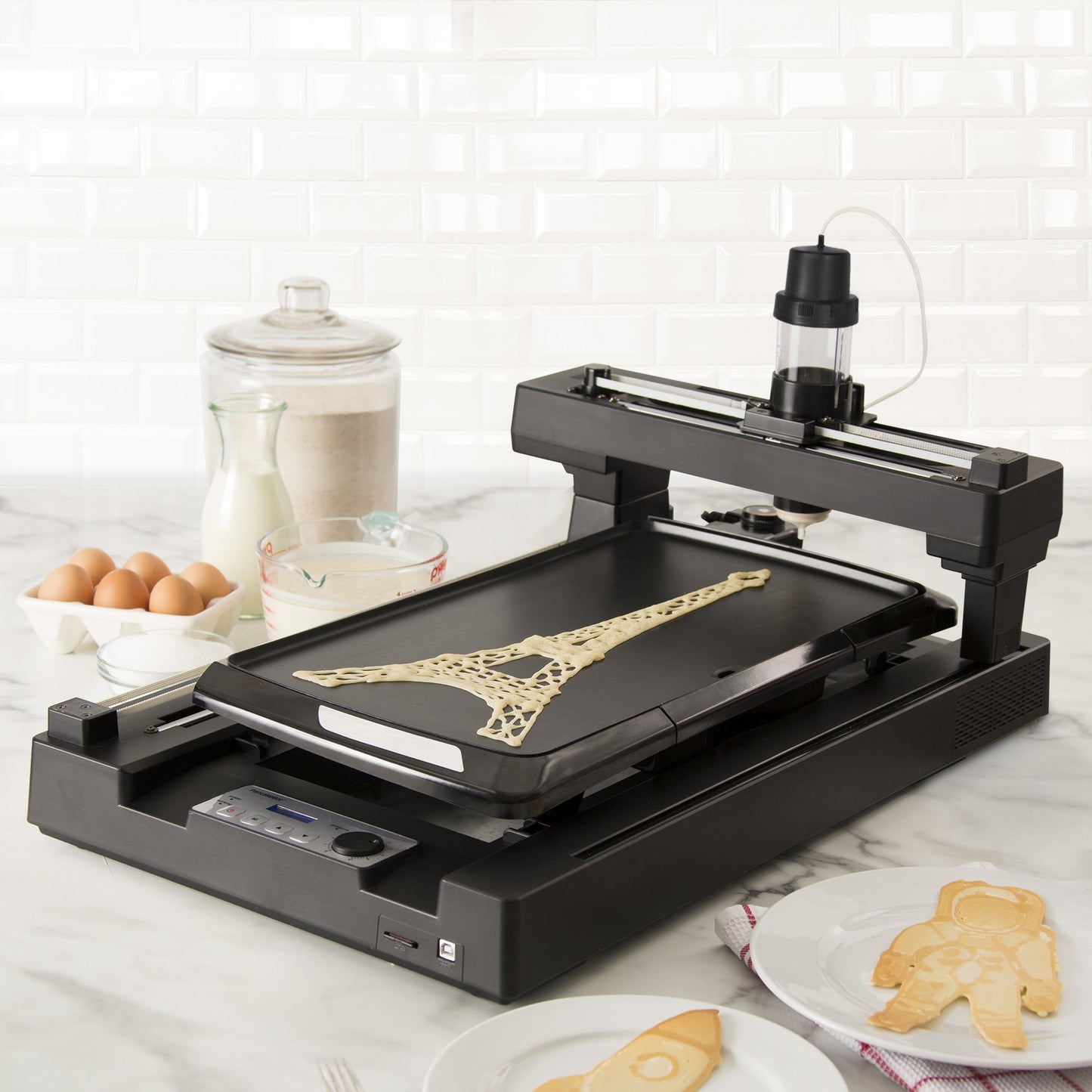 PancakeBot 2.0: 3D Pancake Food Printer